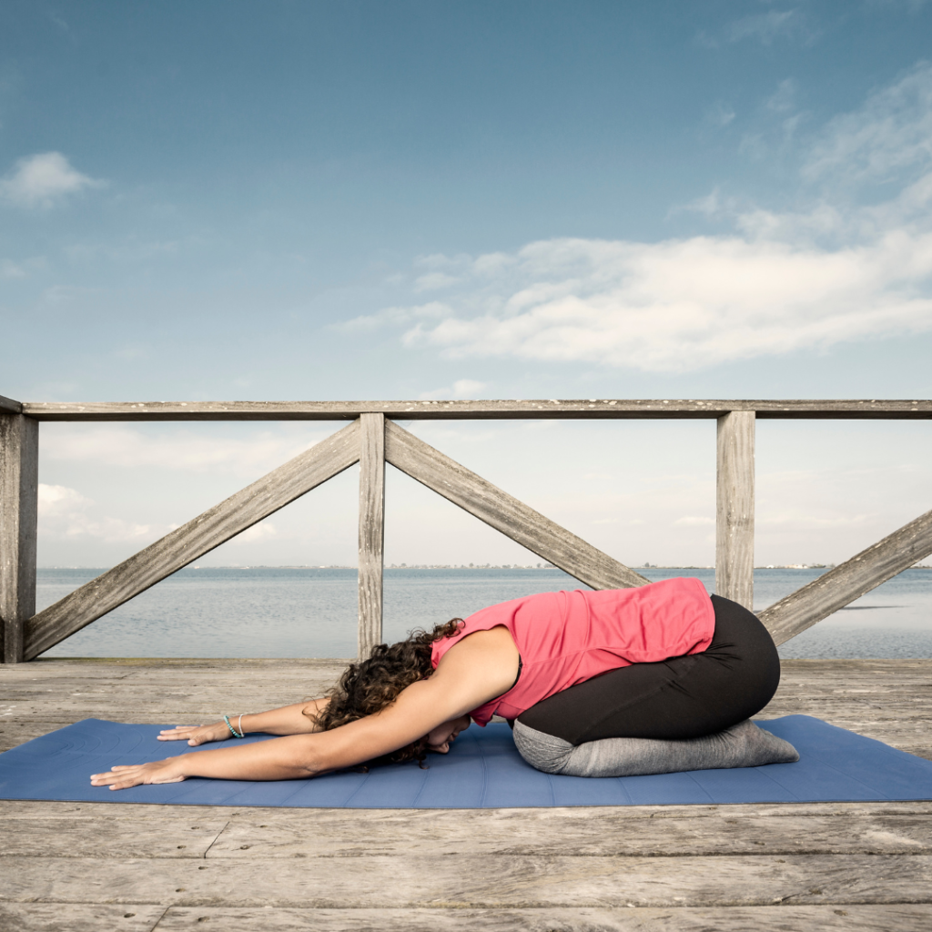 Lapsen asento Balasana