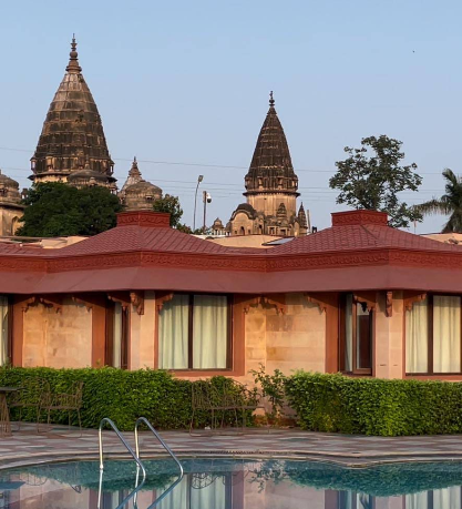 ram raja temple near orchha resort