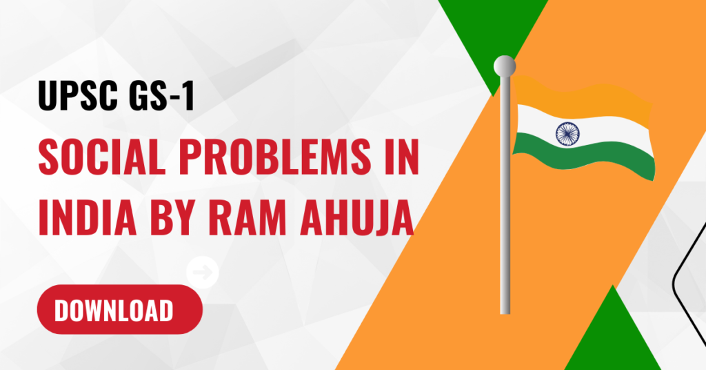 Social problems in India by Ram Ahuja