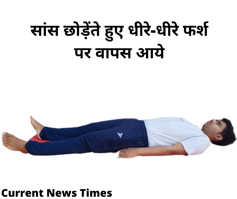 Step-5-setu-bandhasan-सांस छोड़ेंते हुए धीरे-धीरे फर्श पर वापस आये
